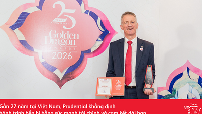 Gần 27 năm đồng hành cùng Việt Nam, Prudential ghi dấu ấn với năng lực tài chính vững mạnh và những đóng góp bền bỉ cho cộng đồng