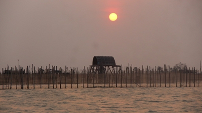 La laguna di Chuon è al suo massimo splendore durante questo periodo dell'anno.
