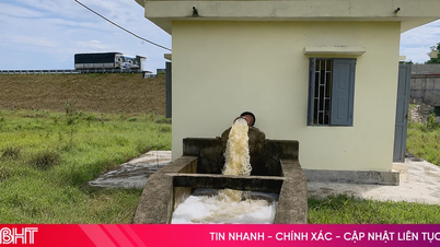 Điều tiết hợp lý, đảm bảo nguồn nước phục vụ gieo cấy lúa hè thu
