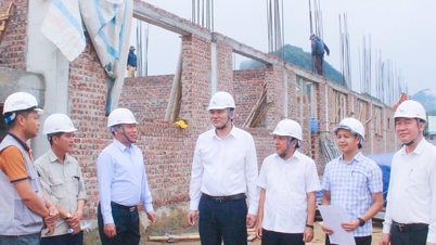 প্রাদেশিক পার্টি কমিটির উপ-সচিব হোয়াং নিয়া হিউ জাতীয় মহাসড়ক ৭ বরাবর অবস্থিত ৬টি পার্বত্য ও পাহাড়ি কমিউন নিয়ে কাজ করেন।