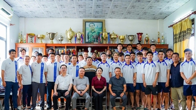 El club de fútbol Song Lam Nghe An tiene un nuevo patrocinador.