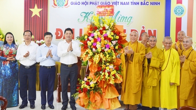O secretário do Comitê Provincial do Partido de Bac Ninh, Nguyen Hong Thai, estende suas felicitações pela celebração do aniversário de Buda em 2026.