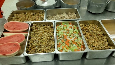 27 students hospitalized after suspected food poisoning from school lunch.