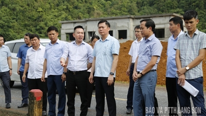Lãnh đạo UBND tỉnh kiểm tra tình hình thực hiện các dự án tại xã Bình Gia và xã Vũ Lễ