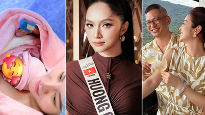 Noticias de famosos del 22 de mayo: Saka Truong Tuyen da a luz, Jennifer Pham disfruta de un momento romántico con su marido empresario y la señorita Huong Giang vuelve a acaparar la atención.