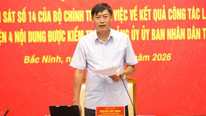 Das Inspektionsteam des Politbüros arbeitet mit dem Parteikomitee und dem Volkskomitee der Provinz Bac Ninh zusammen: Hindernisse beseitigen und Wachstumsimpulse schaffen.