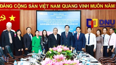 Dong Nai University strengthens international cooperation.