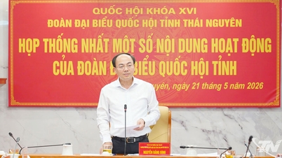 Đoàn đại biểu Quốc hội tỉnh Thái Nguyên: Thống nhất chương trình công tác