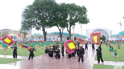 Sôi động chương trình 'Thiếu nhi Trưng Vương - Tinh thần thượng võ'