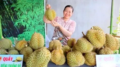 “Phiên chợ Sầu riêng xã Phú Hựu” quảng bá hình ảnh địa phương