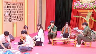 Die Finalrunde des Wettbewerbs „School Teen 2026“ an der Hung Vuong High-Quality High School.