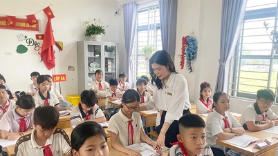 សាលាបឋមសិក្សា Trung Nguyen ខិតខំសម្រេចបានស្តង់ដារជាតិកម្រិត ២។