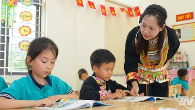 Enquête sur les besoins d'enseignement du vietnamien aux élèves de première année dans les zones à minorités ethniques.