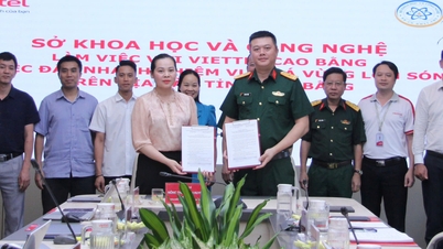 Le ministère des Sciences et de la Technologie et Viettel Cao Bang ont signé un accord visant à éliminer les zones mal couvertes par les télécommunications - Cao Bang Online Newspaper.