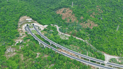Deo Ca Tunnel: Ein Beweis für die technologische Selbstständigkeit vietnamesischer Ingenieure beim Tunnelbau durch Gebirge.