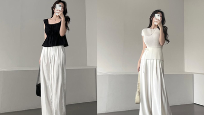Baju apa yang sesuai digayakan dengan seluar kaki lebar untuk kelihatan lebih tinggi dan elegan?