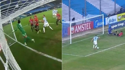 Uma partida com dois momentos hilários e absurdos levou à eliminação da equipe da Copa Sul-Americana.