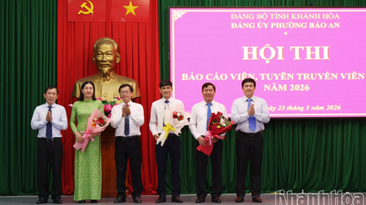 Chung khảo Hội thi Báo cáo viên, tuyên truyền viên giỏi phường Bảo An năm 2026