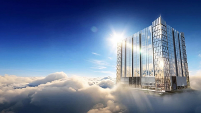 Tan Hoang Minh unveils the unique architecture of D'. Diamant Bleu
