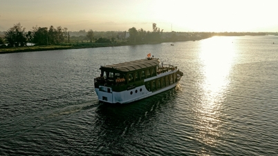 Du thuyền sông The Merchant chính thức khởi hành: Mang trải nghiệm ẩm thực sang trọng lên sông Thu Bồn