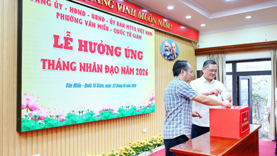 Phường Văn Miếu - Quốc Tử Giám hưởng ứng Tháng Nhân đạo 2026