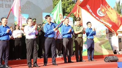 Chiến dịch Thanh niên tình nguyện hè 2026: Dấu ấn màu áo xanh ở vùng biên giới