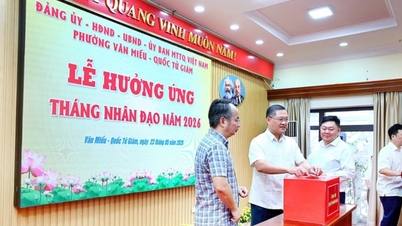 Phường Văn Miếu - Quốc Tử Giám hưởng ứng tháng Nhân đạo năm 2026