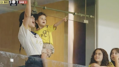 Georgina Rodriguez och det minnesvärda ögonblicket när Ronaldo hjälpte Al Nassr att vinna mästerskapet.