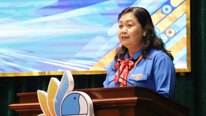 Ms. Thi Phuong Hong was elected as the Chairperson of the Vietnam Youth Union of An Giang province for the first term.