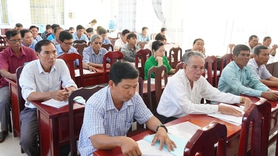 Divulgar e educar o público sobre assuntos jurídicos nas comunas de Vinh Binh, Vinh Hoa, Binh An e Dong Thai.