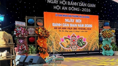 Hoi An Dong is bustling with activity at the 2026 Traditional Cake Festival.