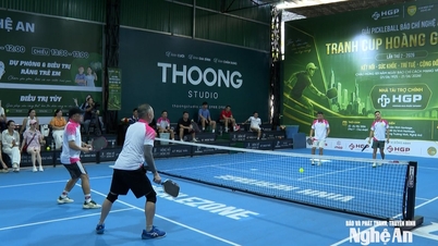 Nearly 200 athletes participated in the 2nd Nghe An Press Pickleball Tournament in 2026.