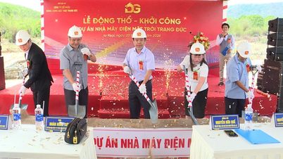 Khởi công dự án Nhà máy điện mặt trời Trang Đức với tổng mức đầu tư 900 tỷ đồng