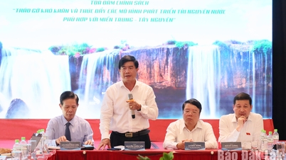 Cấp thiết chuyển đổi tư duy từ "khai thác" sang "quản trị tổng hợp" tài nguyên nước