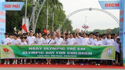 Lạng Sơn: 500 học sinh tích cực tham dự Ngày Olympic Trẻ em năm 2026