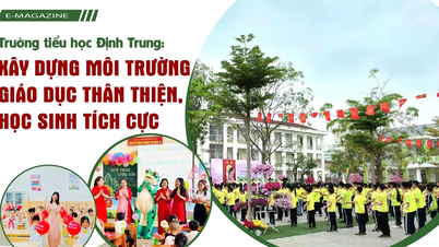 Trường Tiểu học Định Trung: Xây dựng môi trường giáo dục thân thiện, học sinh tích cực
