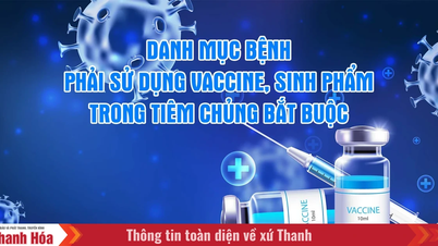 [Infographics] Danh mục bệnh phải sử dụng vaccine, sinh phẩm trong tiêm chủng bắt buộc