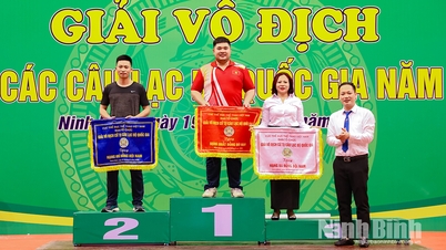 Bế mạc Giải vô địch cử tạ các Câu lạc bộ quốc gia năm 2026
