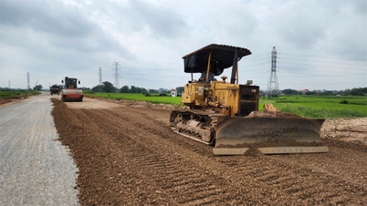 Bac Ninh: Projek jalan raya bernilai lebih 300 bilion VND mempercepatkan pembinaan, dijangka siap pada bulan September.