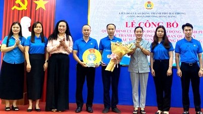 Hồng Bàng vượt chỉ tiêu phát triển công đoàn cơ sở