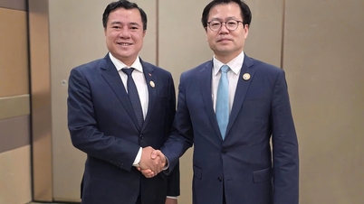 Thứ trưởng Nguyễn Sinh Nhật Tân tiếp xúc song phương bên lề Hội nghị Bộ trưởng Thương mại APEC lần thứ 32
