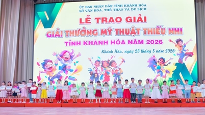 Khanh Hoa: 2026'da 540 Çocuk Sanat Ödülü verilecek.