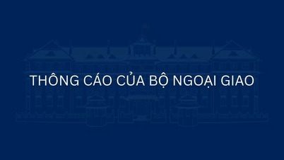 Thông cáo của Bộ Ngoại giao