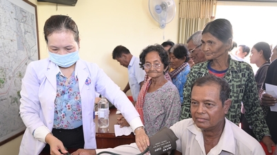 An Giang: Bereitstellung von medizinischen Untersuchungen und Medikamenten für kambodschanische Bürger.