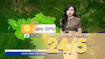 【動画】今夜と明日（2026年5月24日）の天気予報：ベトナム北部と中部では広範囲にわたる熱波が続いています。