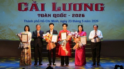 فاز Trong Nhan وHoang Nghi بالجائزة الأولى في مسابقة المواهب الوطنية Cai Luong Actor Talent لعام 2026.