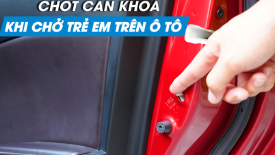 Belangrijke plekken om af te sluiten bij het vervoeren van kinderen in de auto.