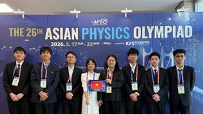 2026 Asya Fizik Olimpiyatı: Vietnam milli takımındaki 8 öğrencinin tamamı madalya kazanacak.