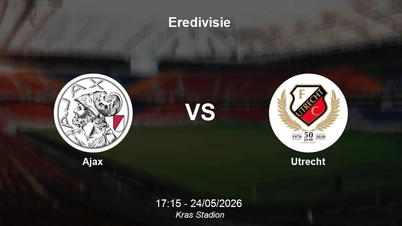Ajax vs Utrecht Prediction – Eredivisie: Top 5 bitva na Kras Stadion