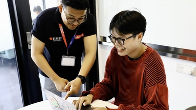 Mahasiswa laki-laki Vietnam pertama yang menerima Beasiswa Inovasi Global Cannes Lions.
